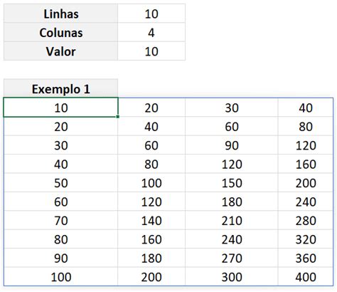 colum|Função MAKEARRAY